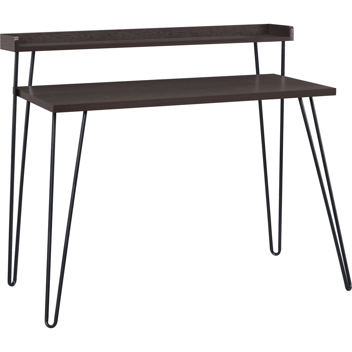 Dorel Home Haven Retro Desk in Espresso