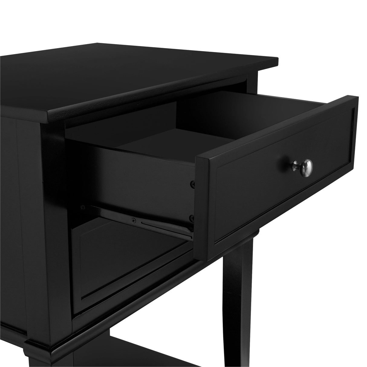 Dorel Home Franklin Range Accent Table in Black