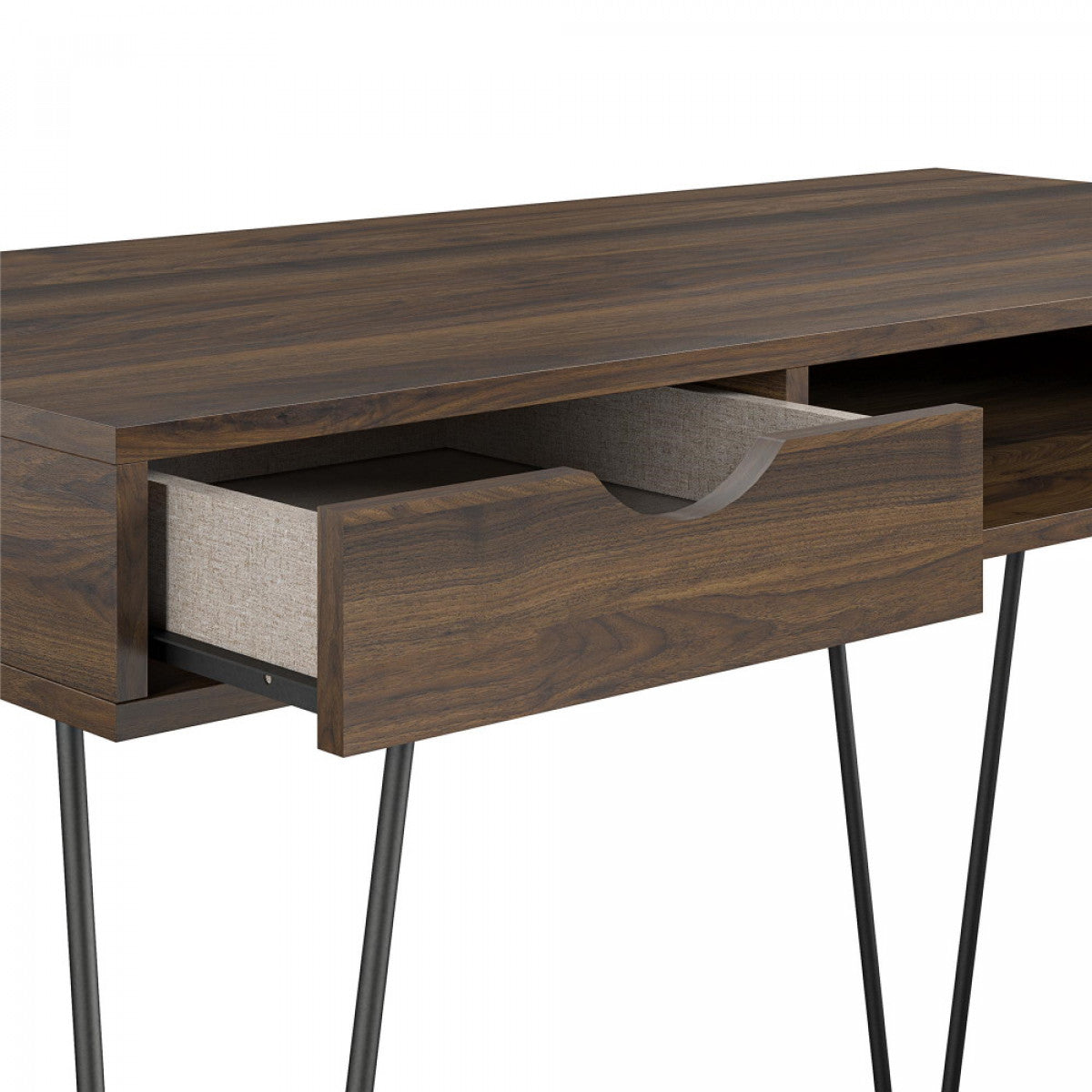 Novogratz Concord Walnut Home Office Desk (2421222COMNUK)