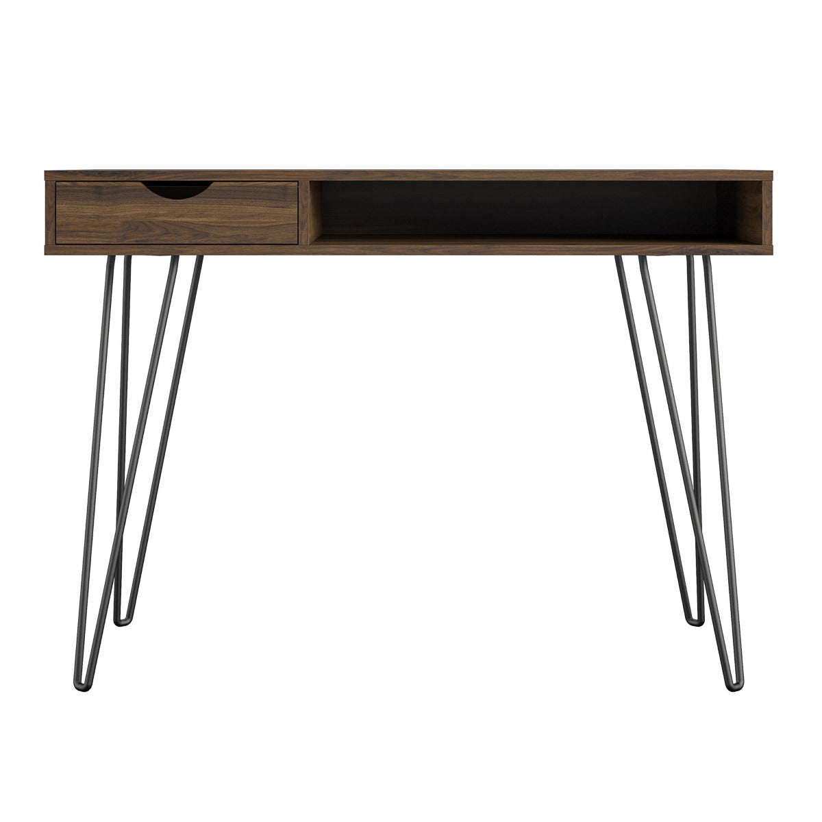 Novogratz Concord Walnut Home Office Desk (2421222COMNUK)