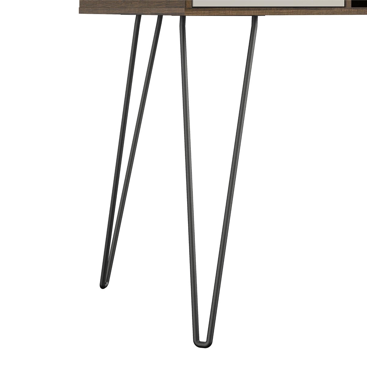 Novogratz Concord Brown Oak Home Office Desk (2421322COMNUK)