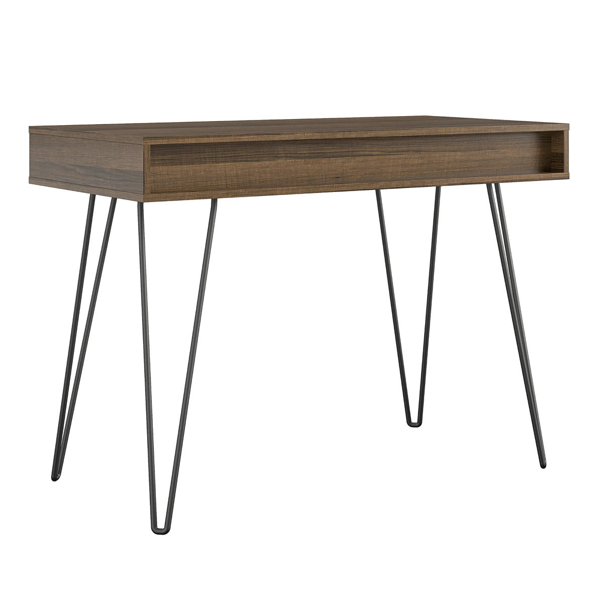 Novogratz Concord Brown Oak Home Office Desk (2421322COMNUK)