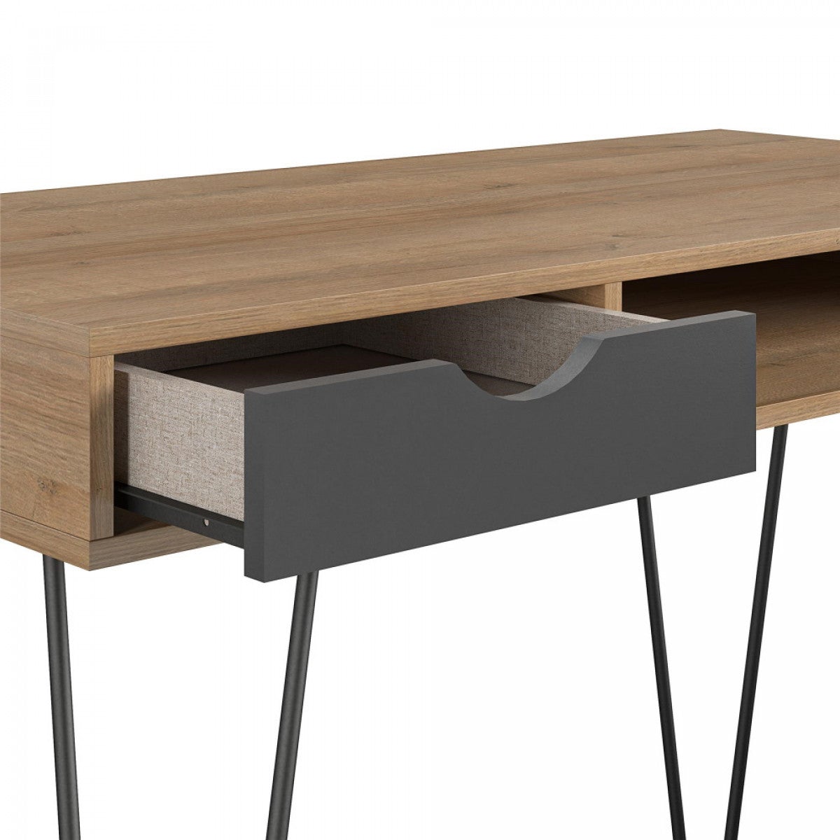 Novogratz Concord Natural Home Office Desk (2421348COMNUK)