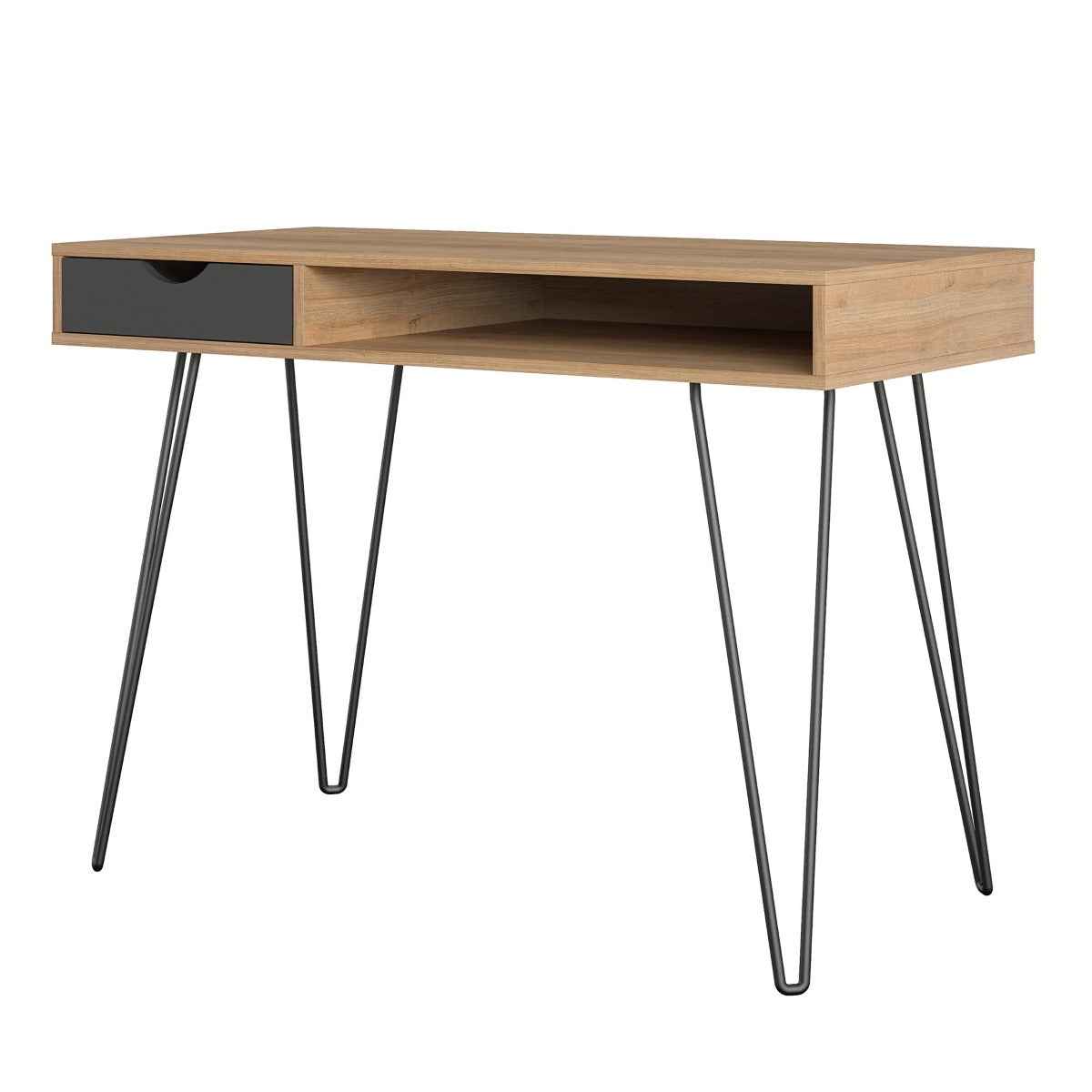 Novogratz Concord Natural Home Office Desk (2421348COMNUK)