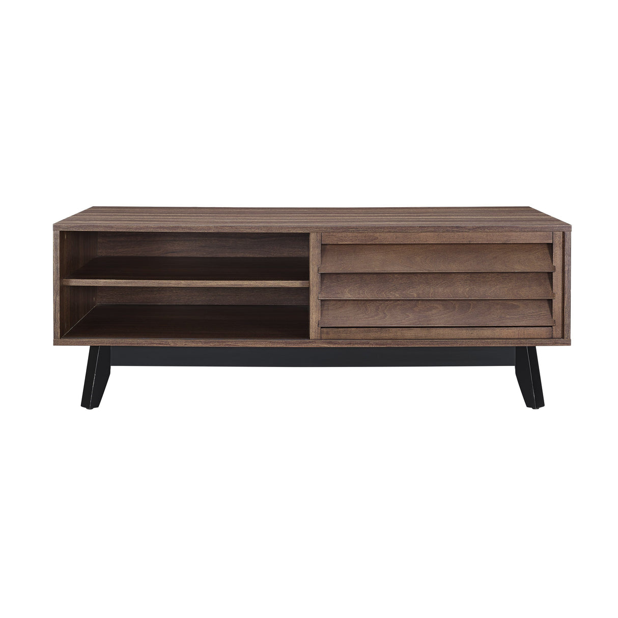 Dorel Home Vaughn Range Coffee Table in Walnut