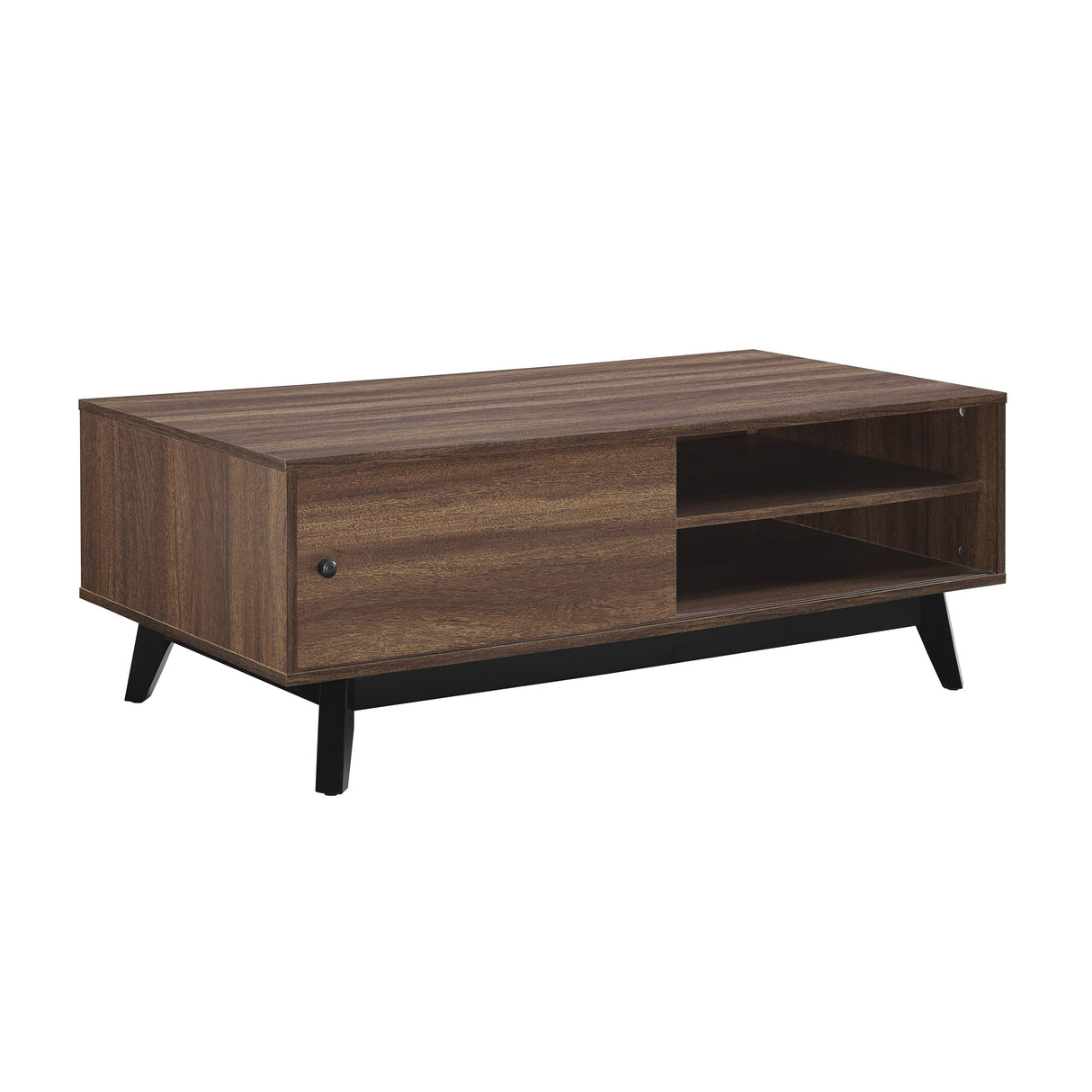 Dorel Home Vaughn Range Coffee Table in Walnut