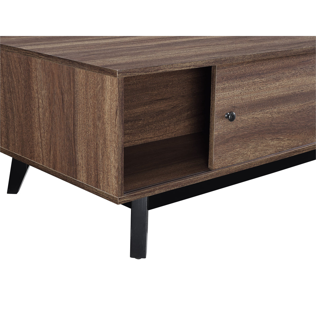 Dorel Home Vaughn Range Coffee Table in Walnut