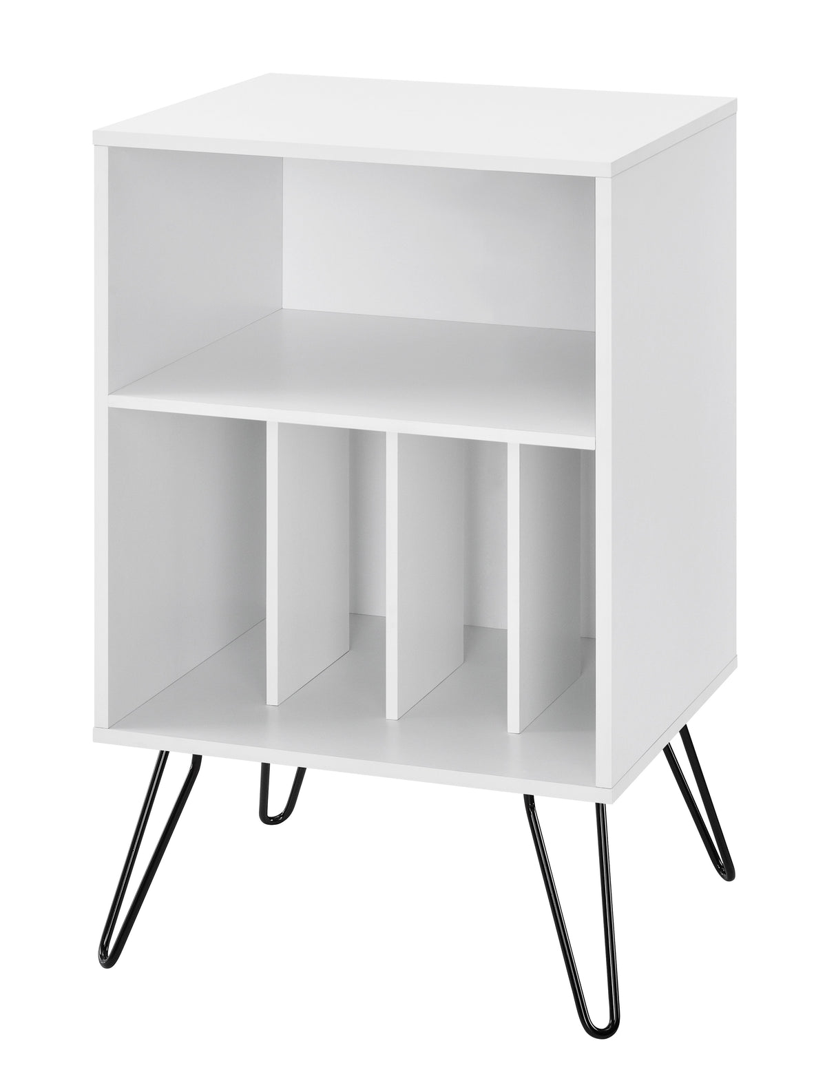 Dorel Home Concord Range Turntable Stand in White