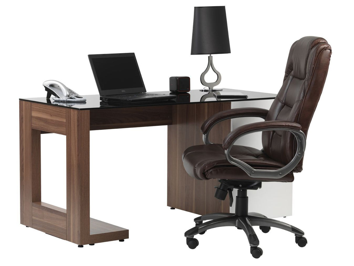 Alphason Northland Brown Leather Executive Office Chair (AOC6332-L-BRN)