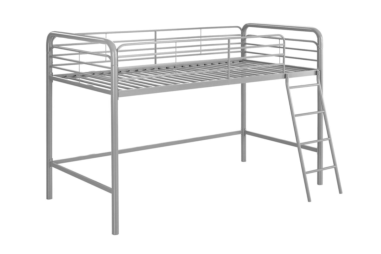 Dorel Home Single Midsleeper Bunk Bed in Grey