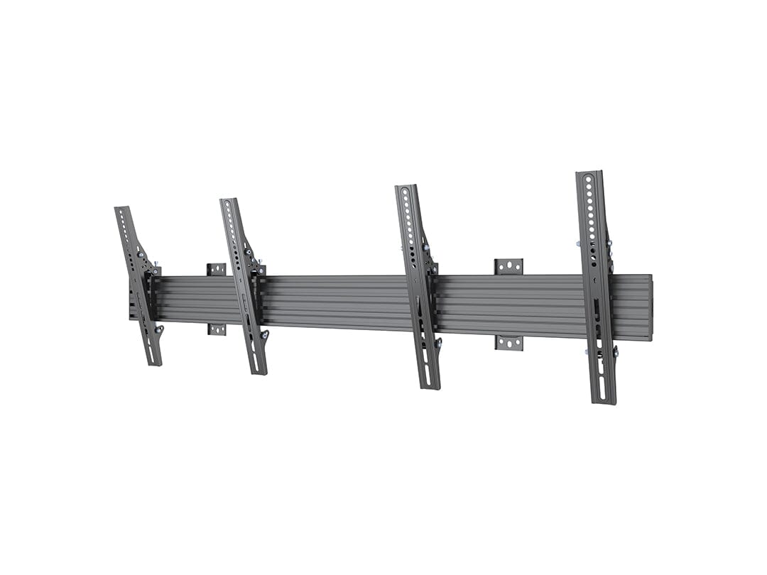 Multibrackets M Wallmount Pro MBW2U Tilt Black Twin Screen Wall Bracket