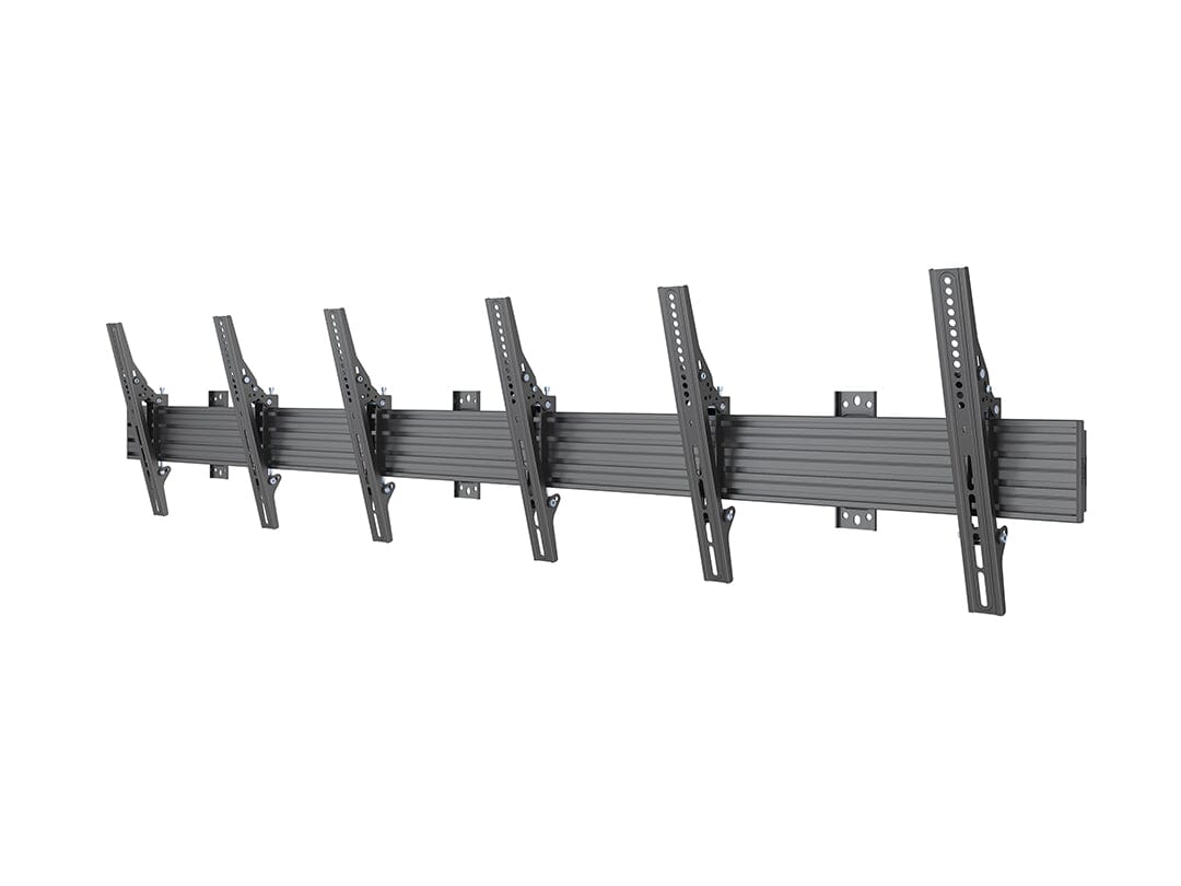 Multibrackets M Wallmount Pro MBW3U Tilt Black Triple Screen Wall Bracket