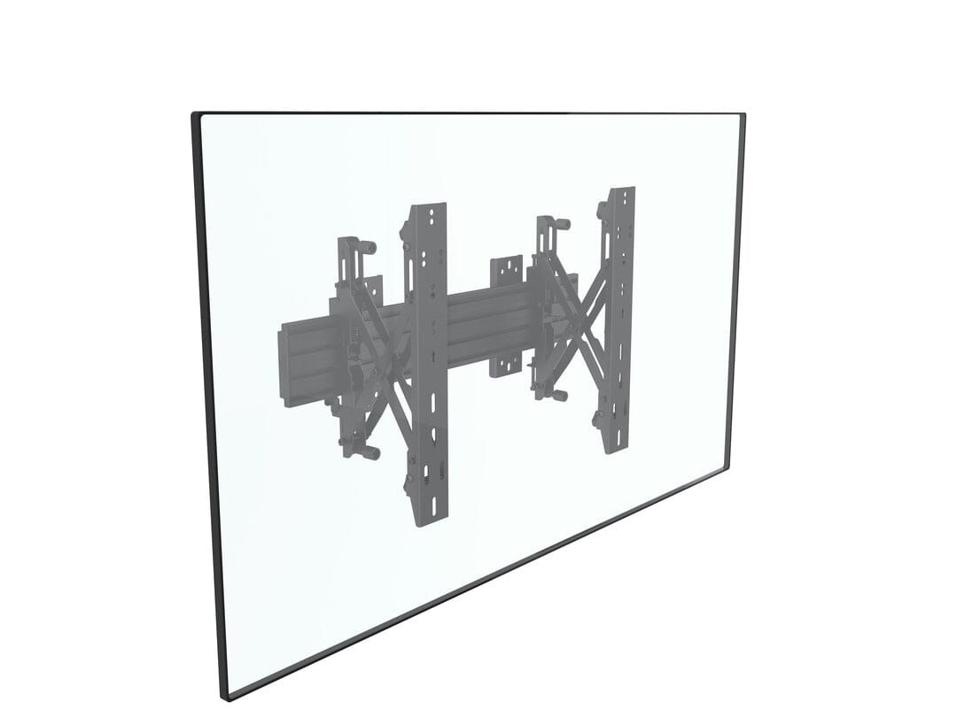 Multibrackets Pro MB4115 Push in Pop Out Recessed TV Bracket for up to 75" Screens