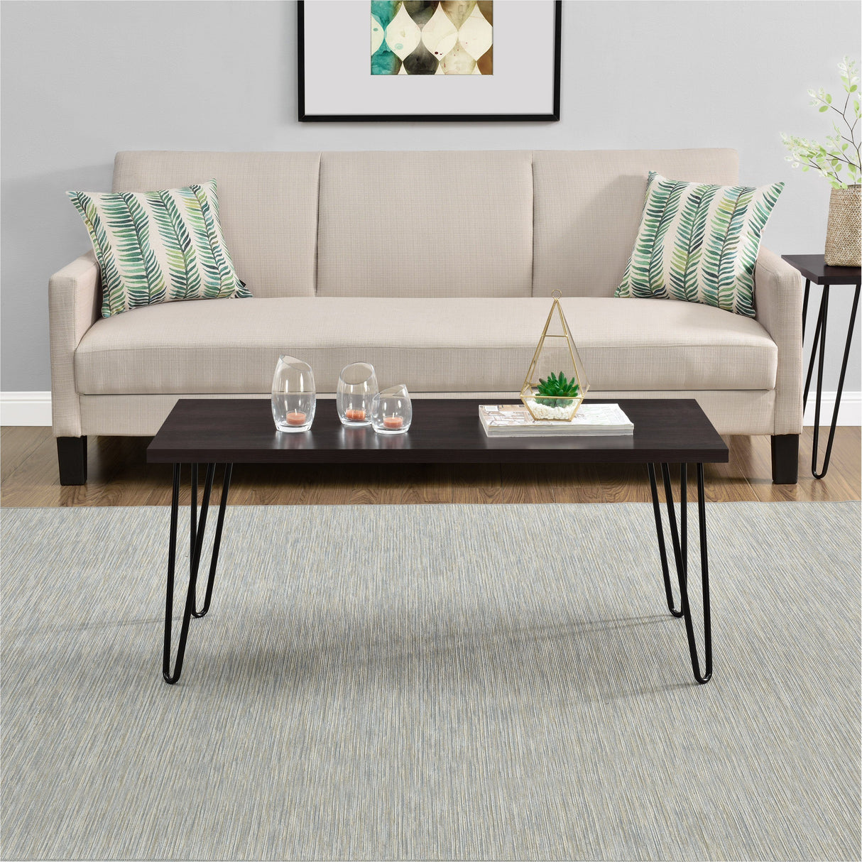 Dorel Home Owen Range Retro Coffee Table in Espresso