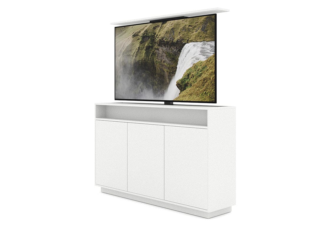 Multibrackets White TV Lift Cabinet for screens up to 65"