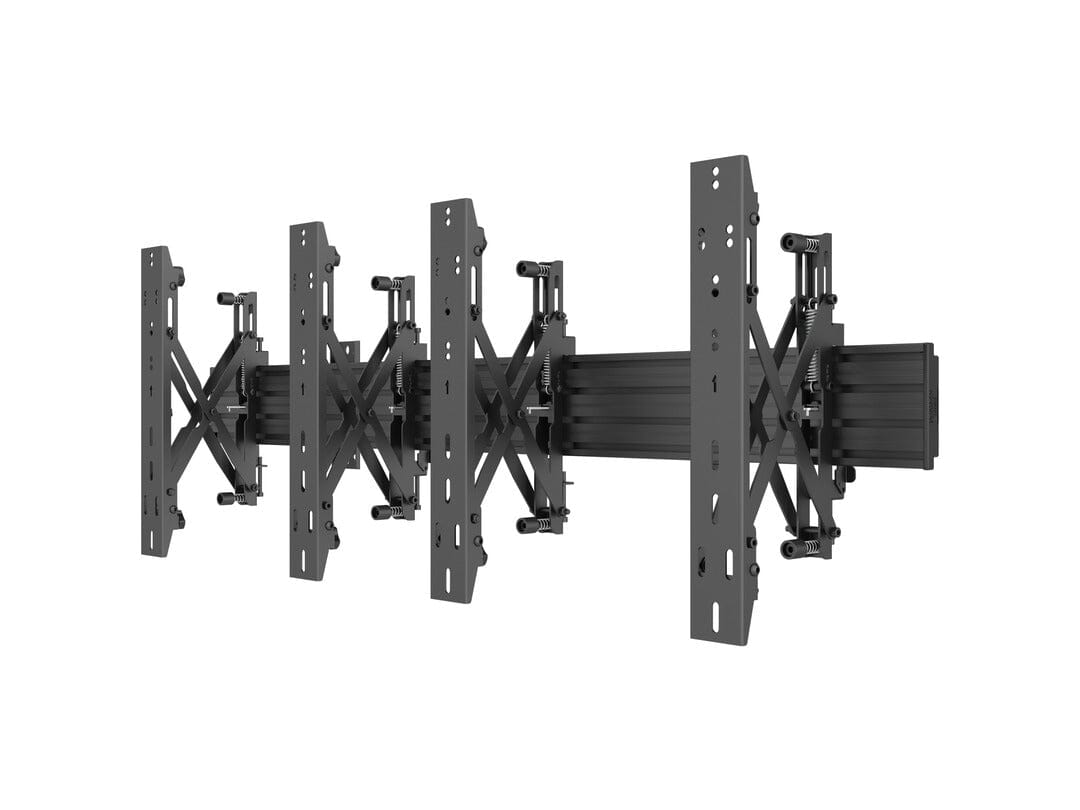 Multibrackets M Wallmount Pro MBW2x1UP Push In Pop Out Black