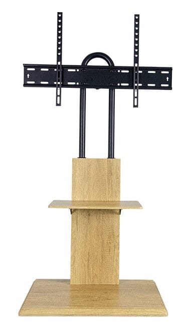 TTAP FS2-OAK TV Stand with Height Adjustable Swivel Bracket for up to 65" TVs
