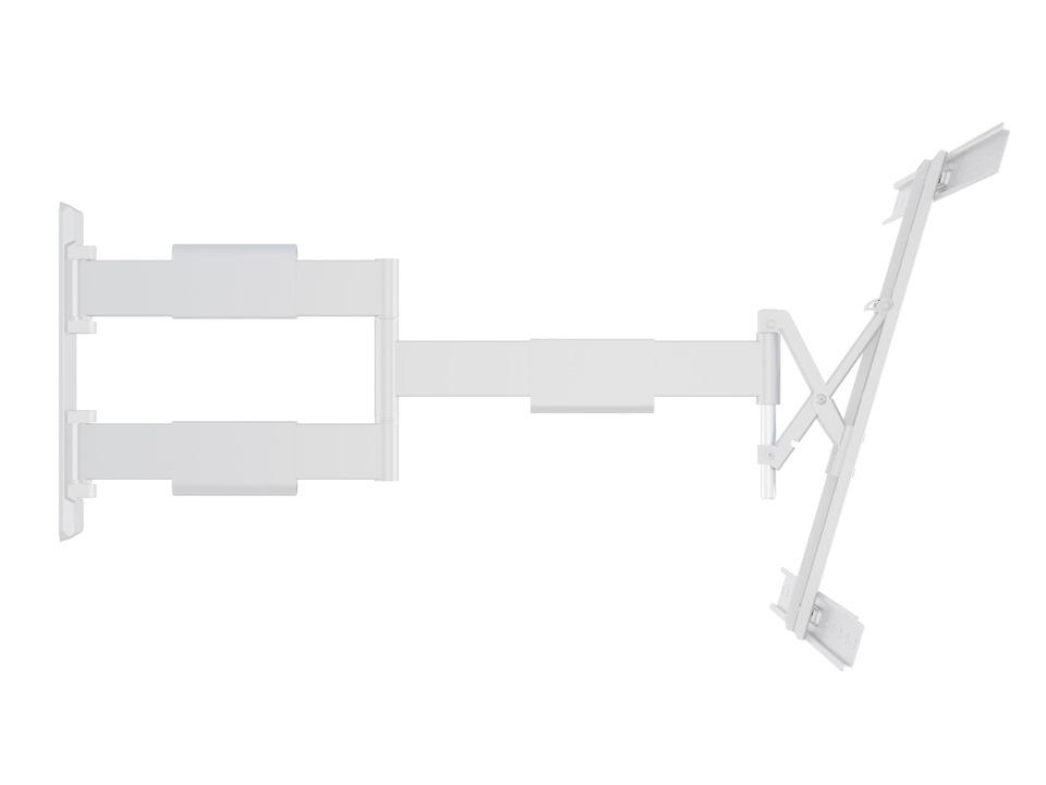 Multibrackets M VESA Flexarm White Ultra Thin TV Wall Bracket