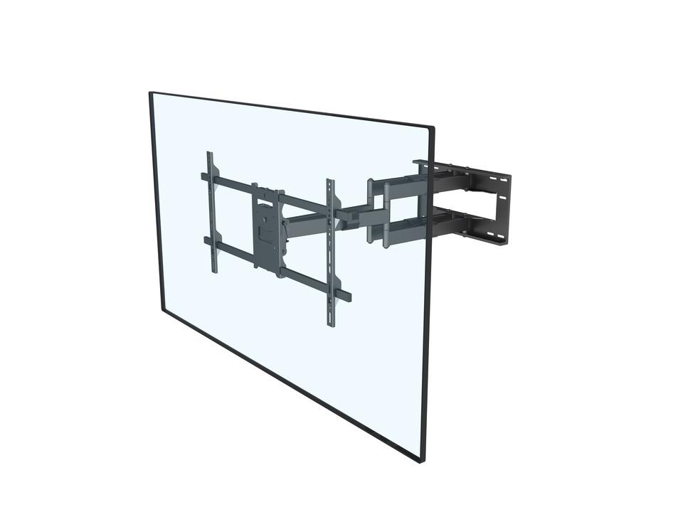 Multibrackets M Universal Long Reach TV Wall Bracket Arm 910mm in Black