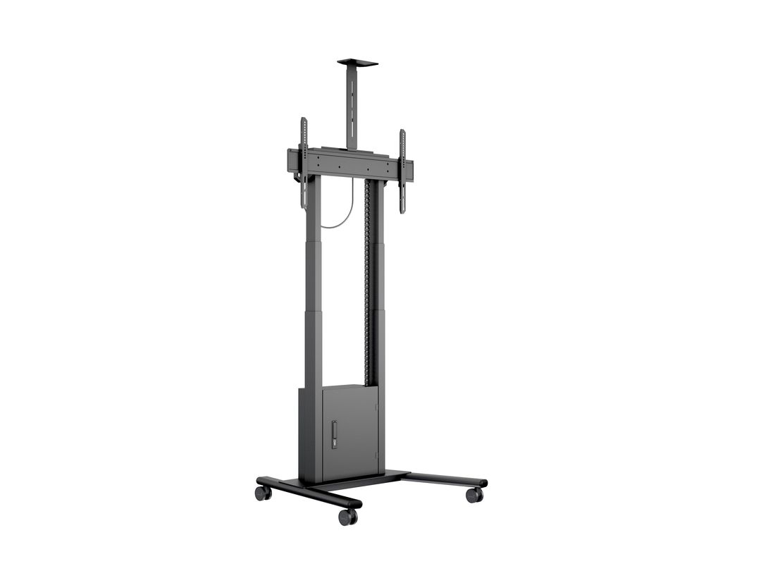 Multibrackets M Motorized Floorstand Incl cabinet & camera shelf 120kg Black