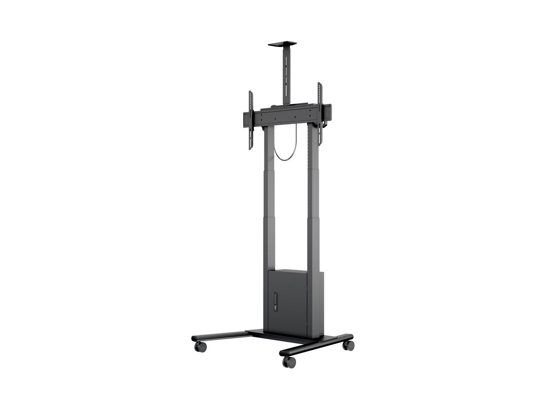 Multibrackets M Motorized Floorstand Incl cabinet & camera shelf 120kg Black