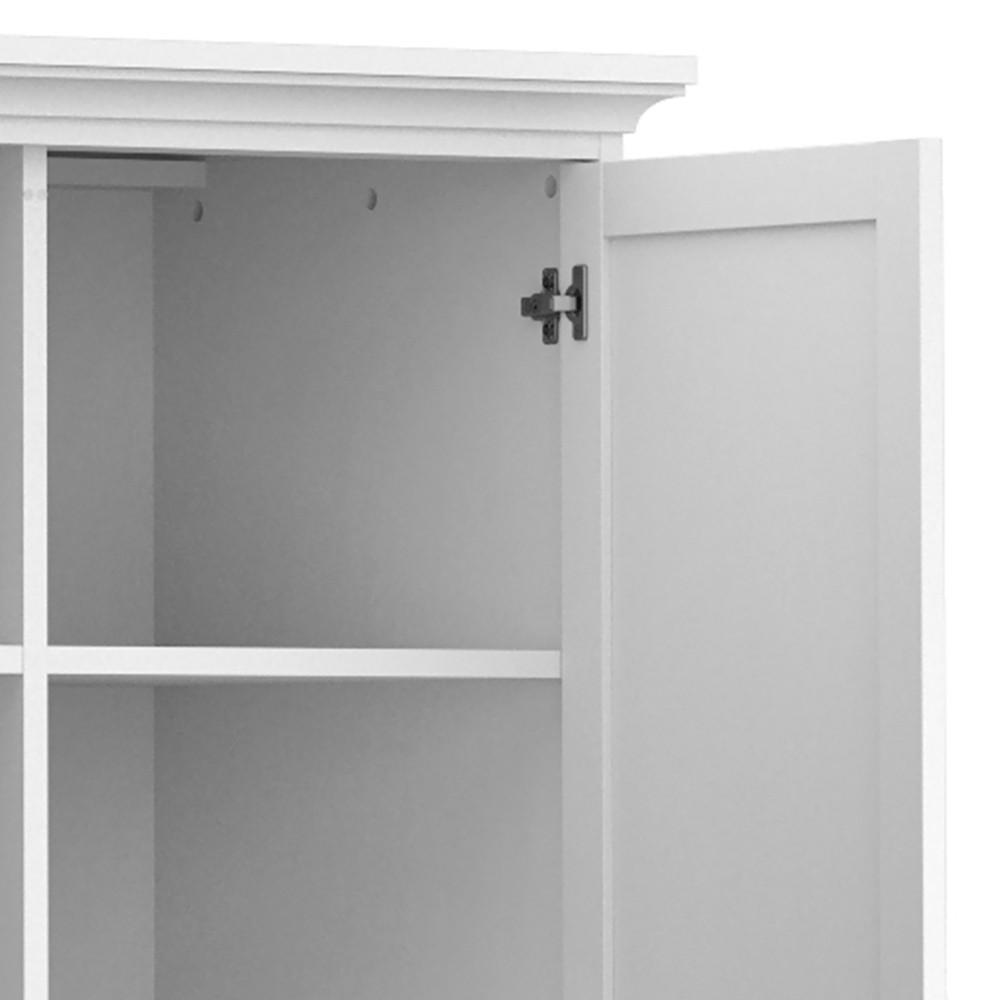 Furniture To Go Paris 2 Door Wardrobe in White (7017535249)