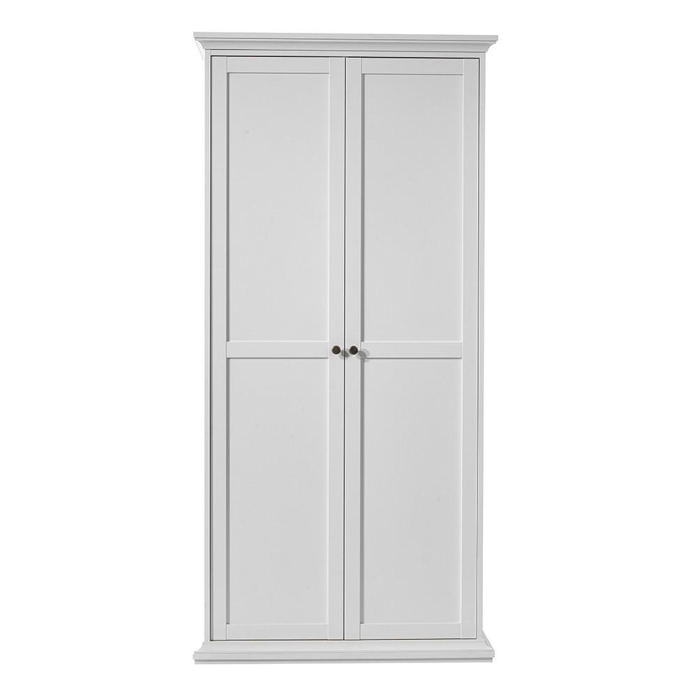 Furniture To Go Paris 2 Door Wardrobe in White (7017535249)
