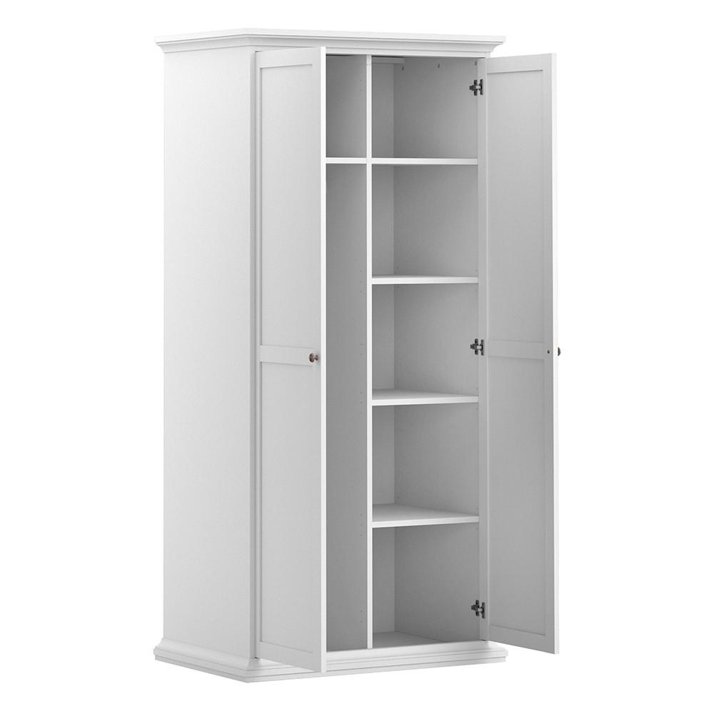 Furniture To Go Paris 2 Door Wardrobe in White (7017535249)