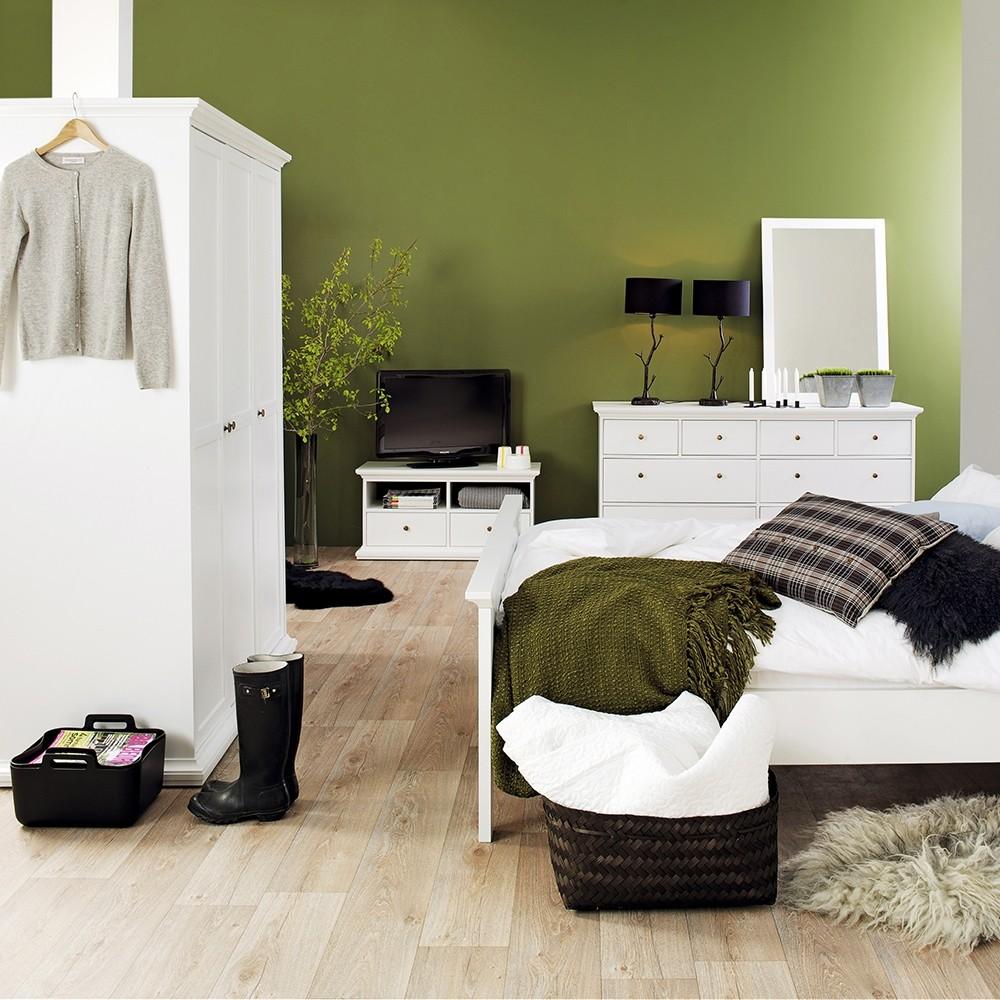 Furniture To Go Paris 3 Door Wardrobe in White (7017535349)