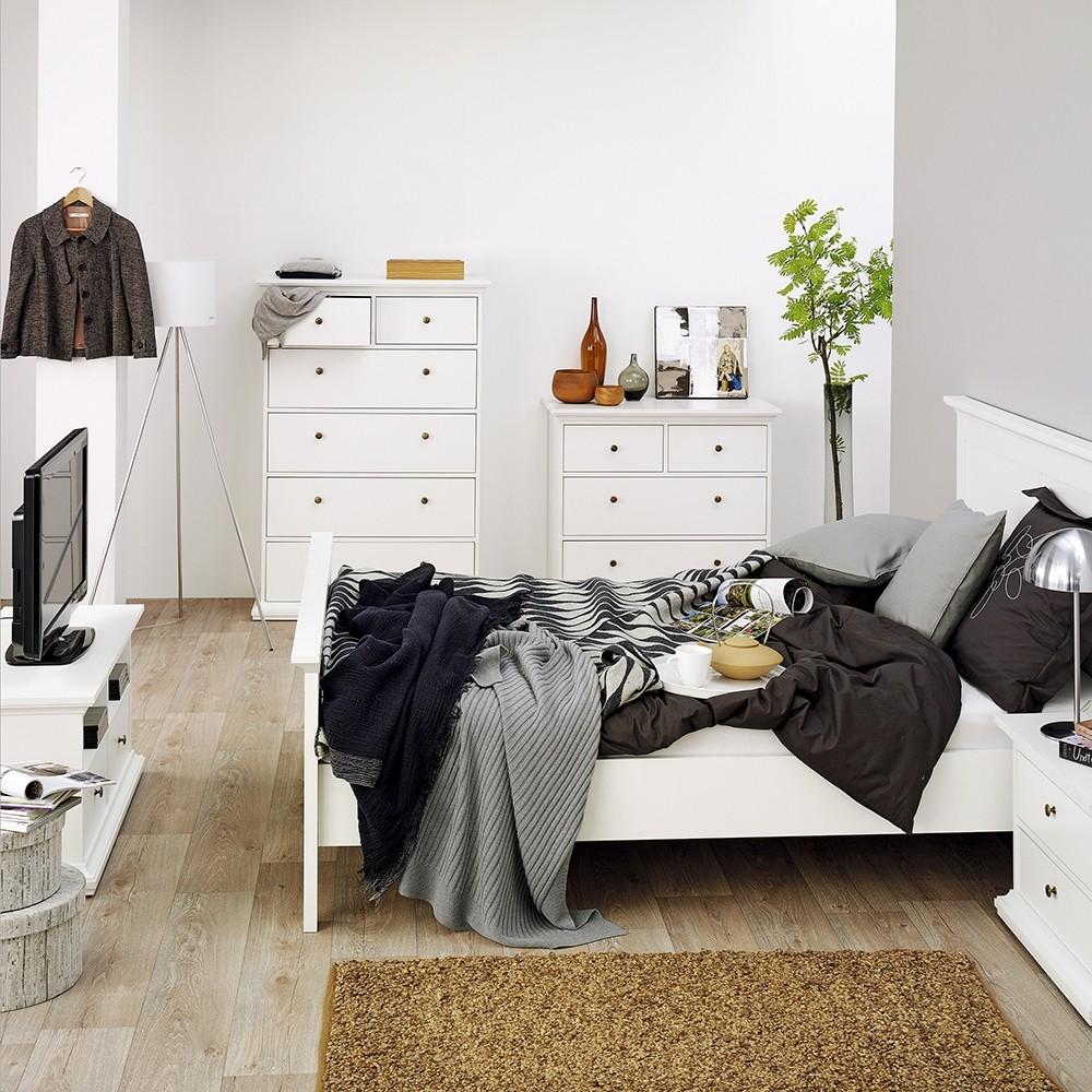 Furniture To Go Paris 6-Drawer Chest in White (701767184949)