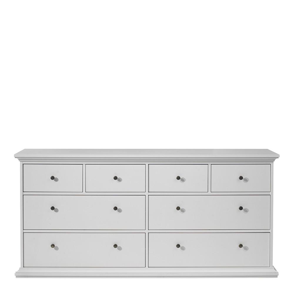 Furniture To Go Paris 8-Drawer Chest in White (701767194949)