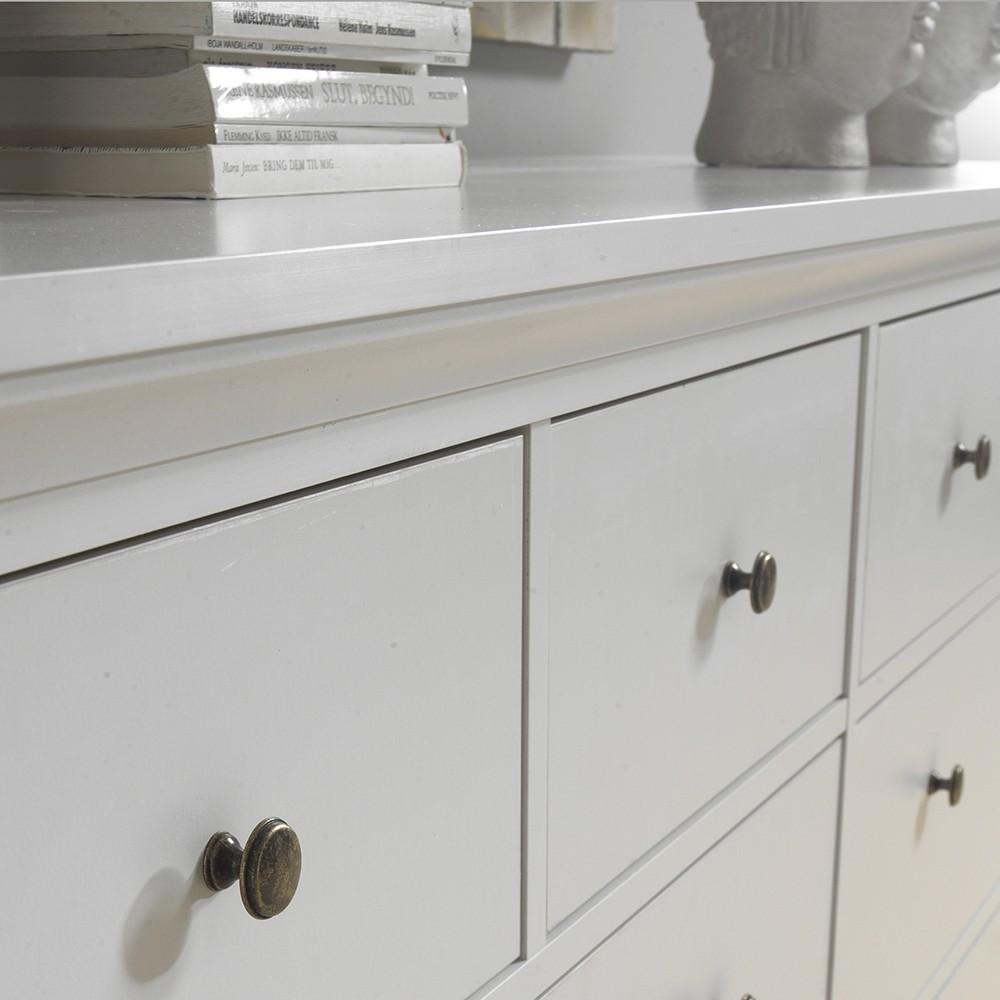Furniture To Go Paris 8-Drawer Chest in White (701767194949)