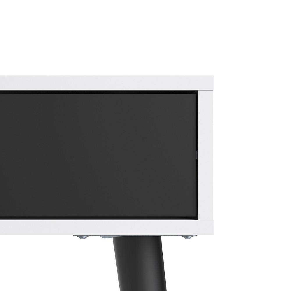 Furniture To Go Oslo Console Table in White and Black (7047538849GM)