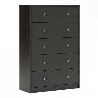 Furniture To Go May 5-Drawer Chest in Dark Walnut (708703292020)