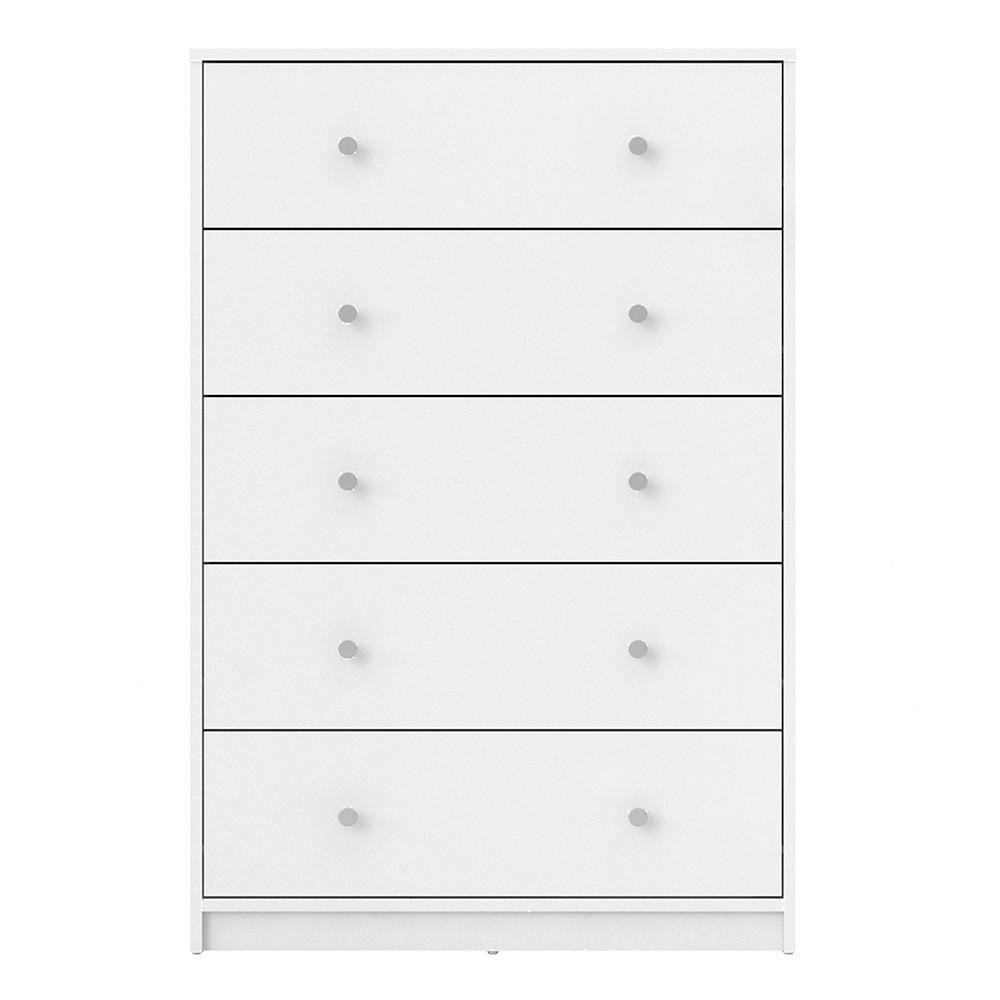 Furniture To Go May 5-Drawer Chest in White (708703294949)