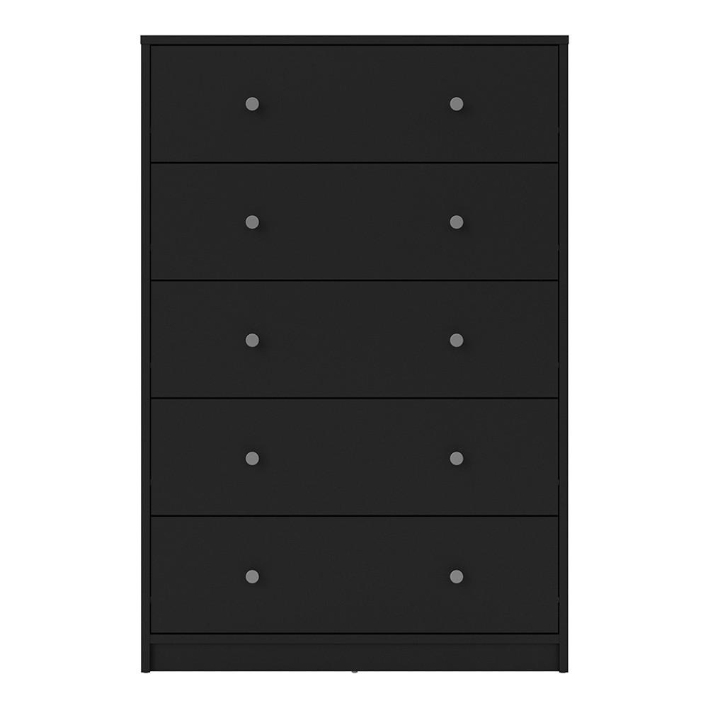 Furniture To Go May 5-Drawer Chest in Black (708703298686)