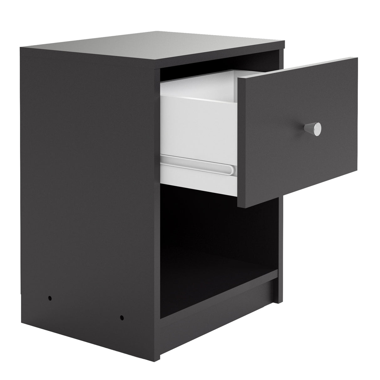 Furniture To Go May Bedside Cabinet in Black (7087033186)
