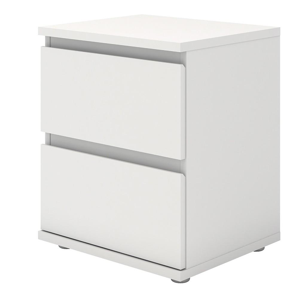 Furniture To Go Nova Bedside Cabinet in White (7097109249)