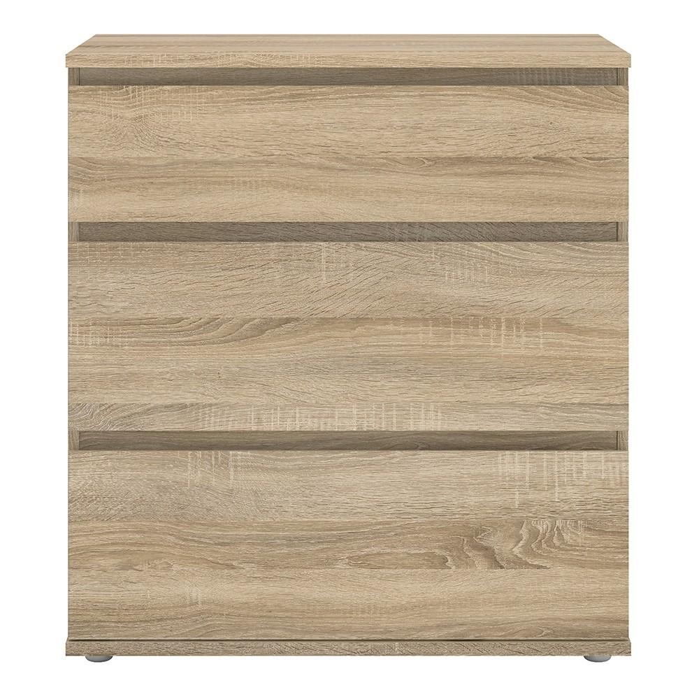 Furniture To Go Nova 3 Drawer Chest in Oak (70971094AK)