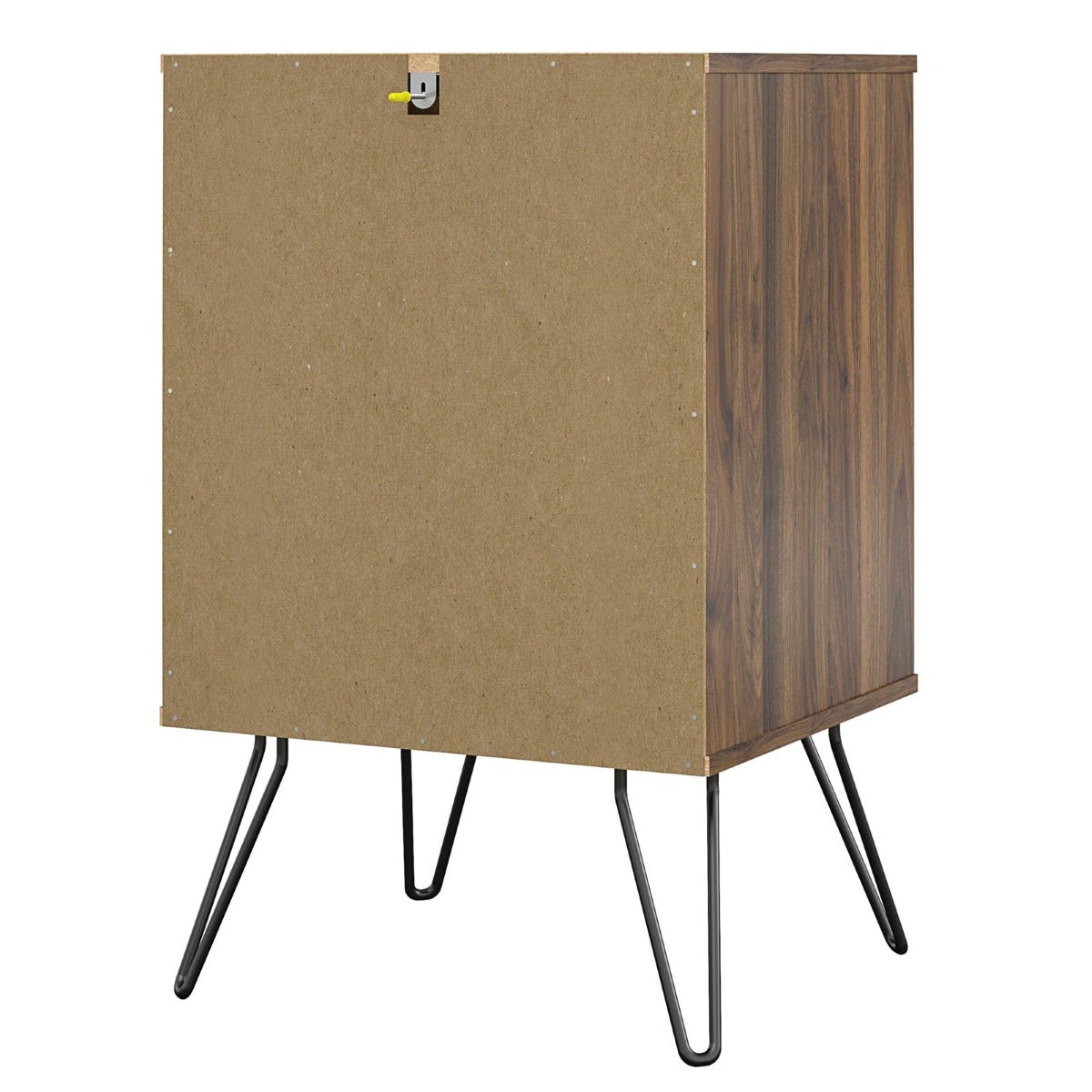 Novogratz Concord Walnut Wine Rack Cabinet (8374222COMNUK)