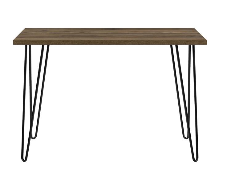 Dorel Home Owen Range Retro Desk in Walnut