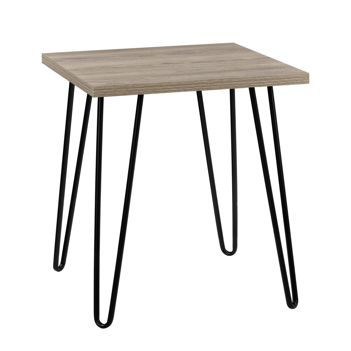 Dorel Home Owen Range Retro End Table in Rustic Oak