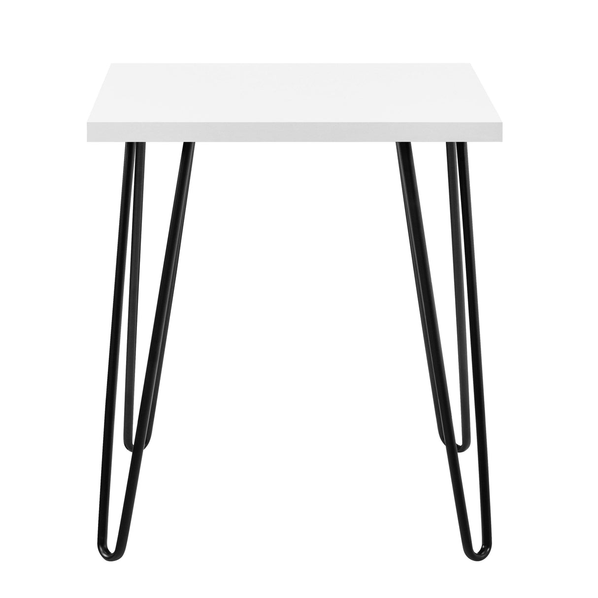 Dorel Home Owen Range Retro End Table in White