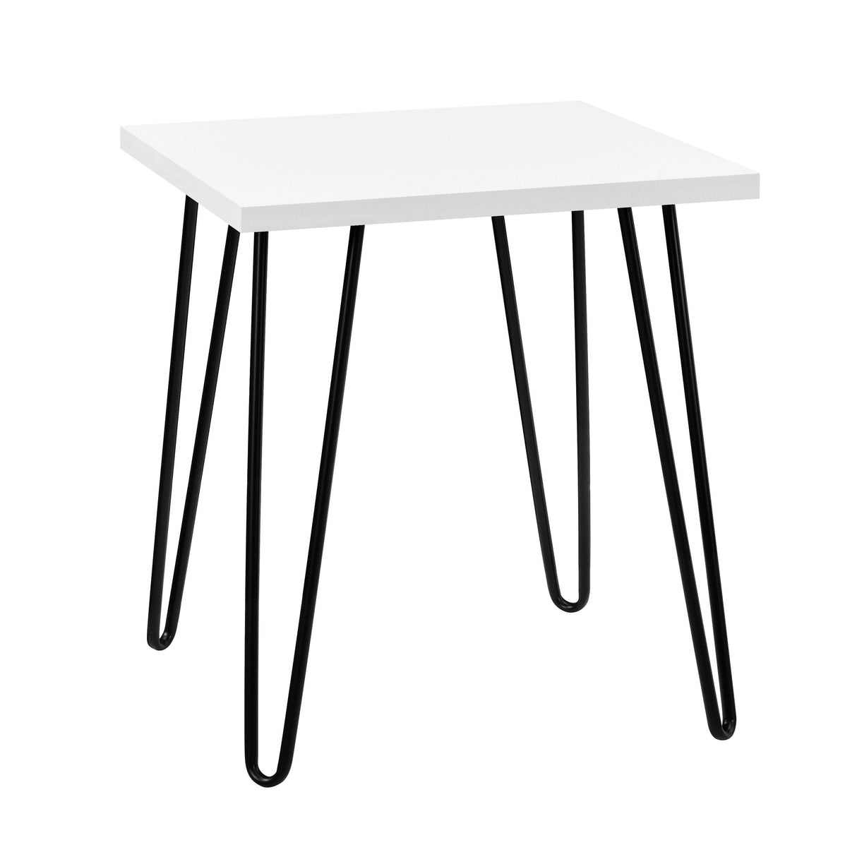 Dorel Home Owen Range Retro End Table in White