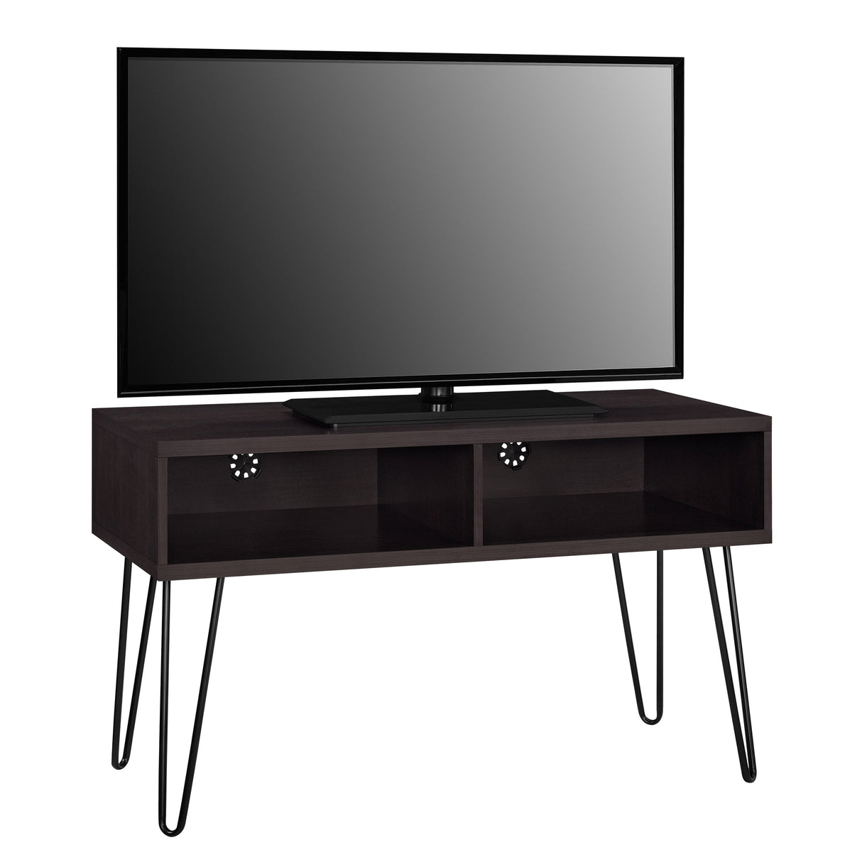 Dorel Home Owen Range Retro TV Stand in Espresso