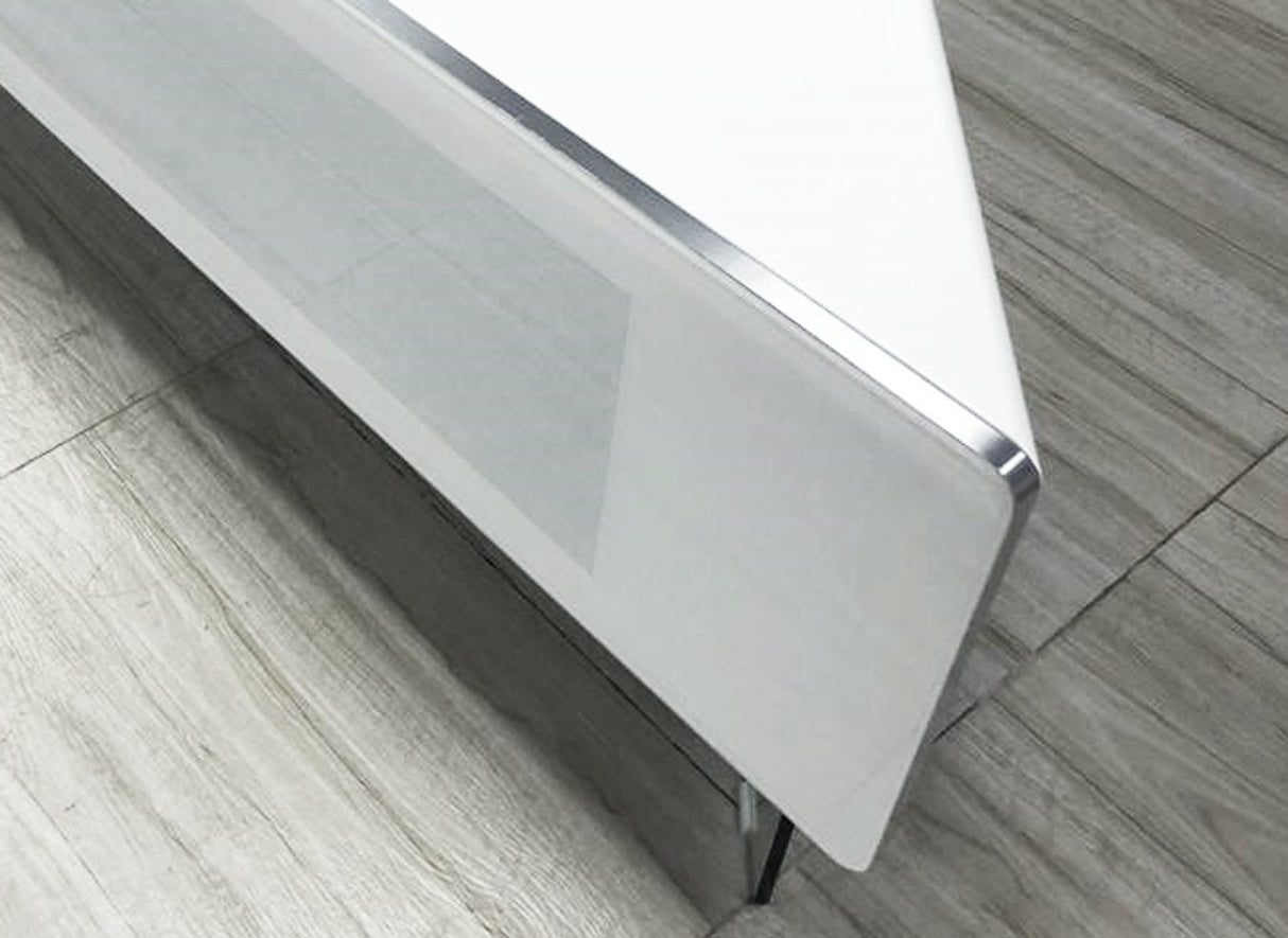 MDA Designs Antares White Corner TV Cabinet