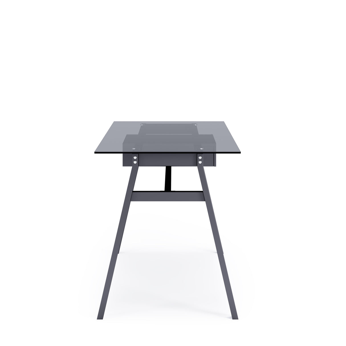 Alphason Richmond Grey Glass Home Office Desk (AW21928GRY)