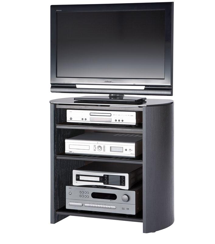 Alphason Finewoods Black Oak Hifi / LCD Stand - FW750/4-BV