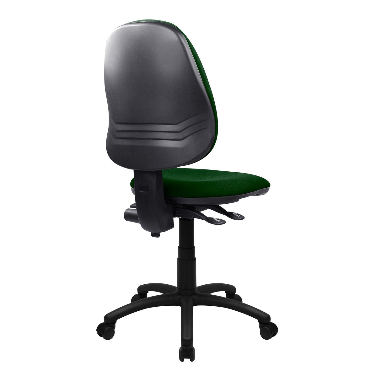 Nautilus Designs Java 300 Medium Back Synchronous Operator Chair - Triple Lever - Green