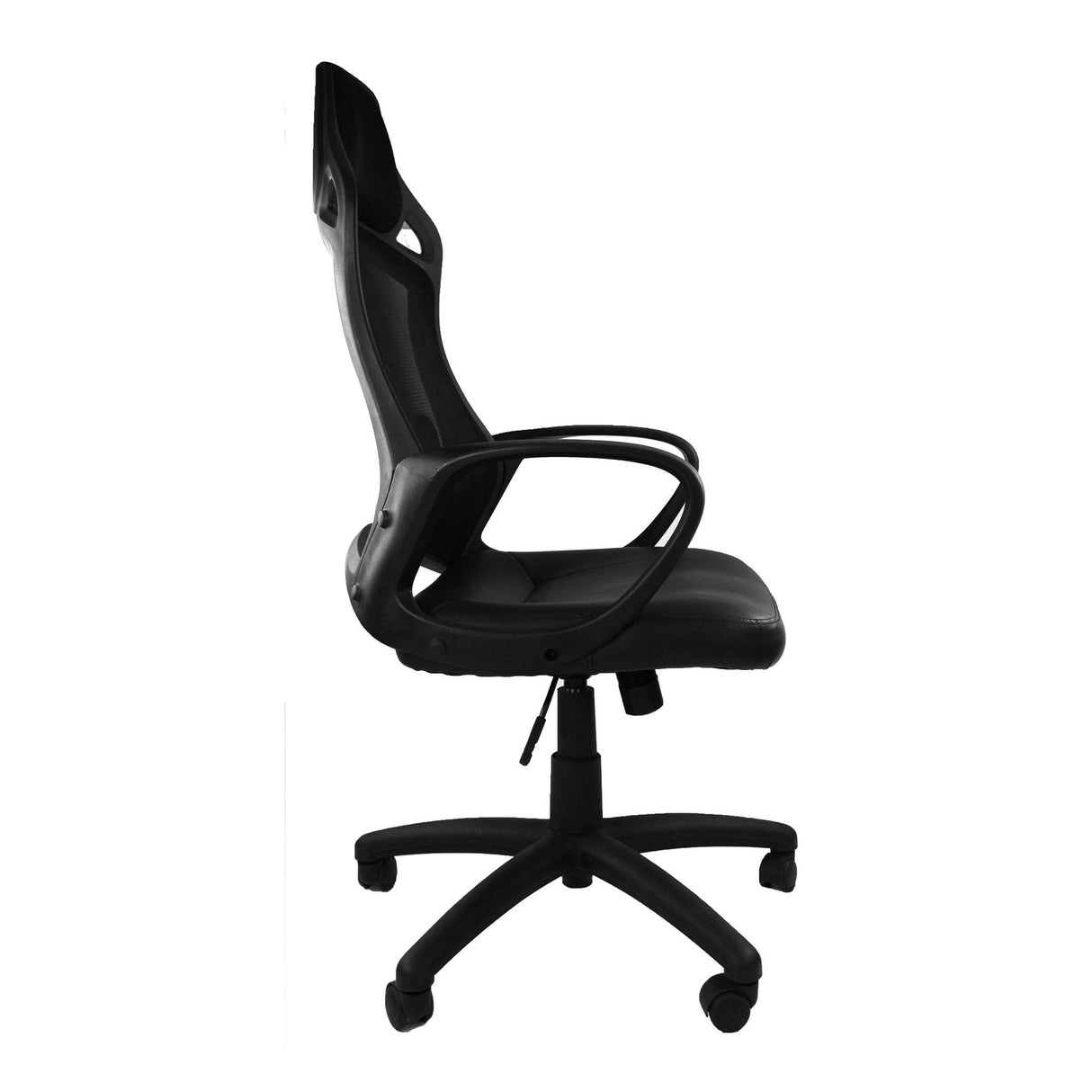 Nautilus Designs Ascot Slim High Back Designer Mesh Armchair - Black